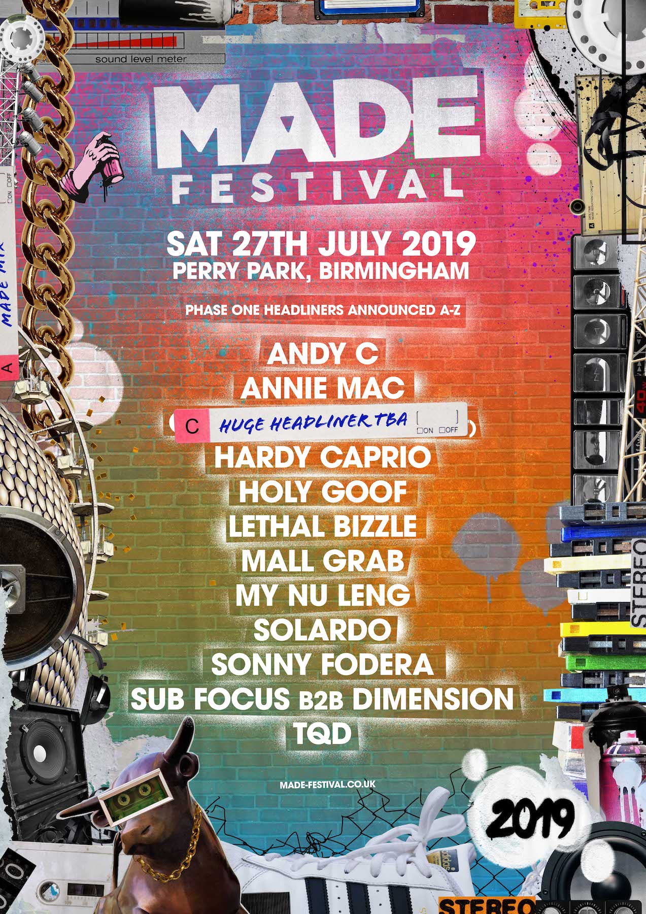 MADE 2019 confirms FIRST WAVE OF ACTS!