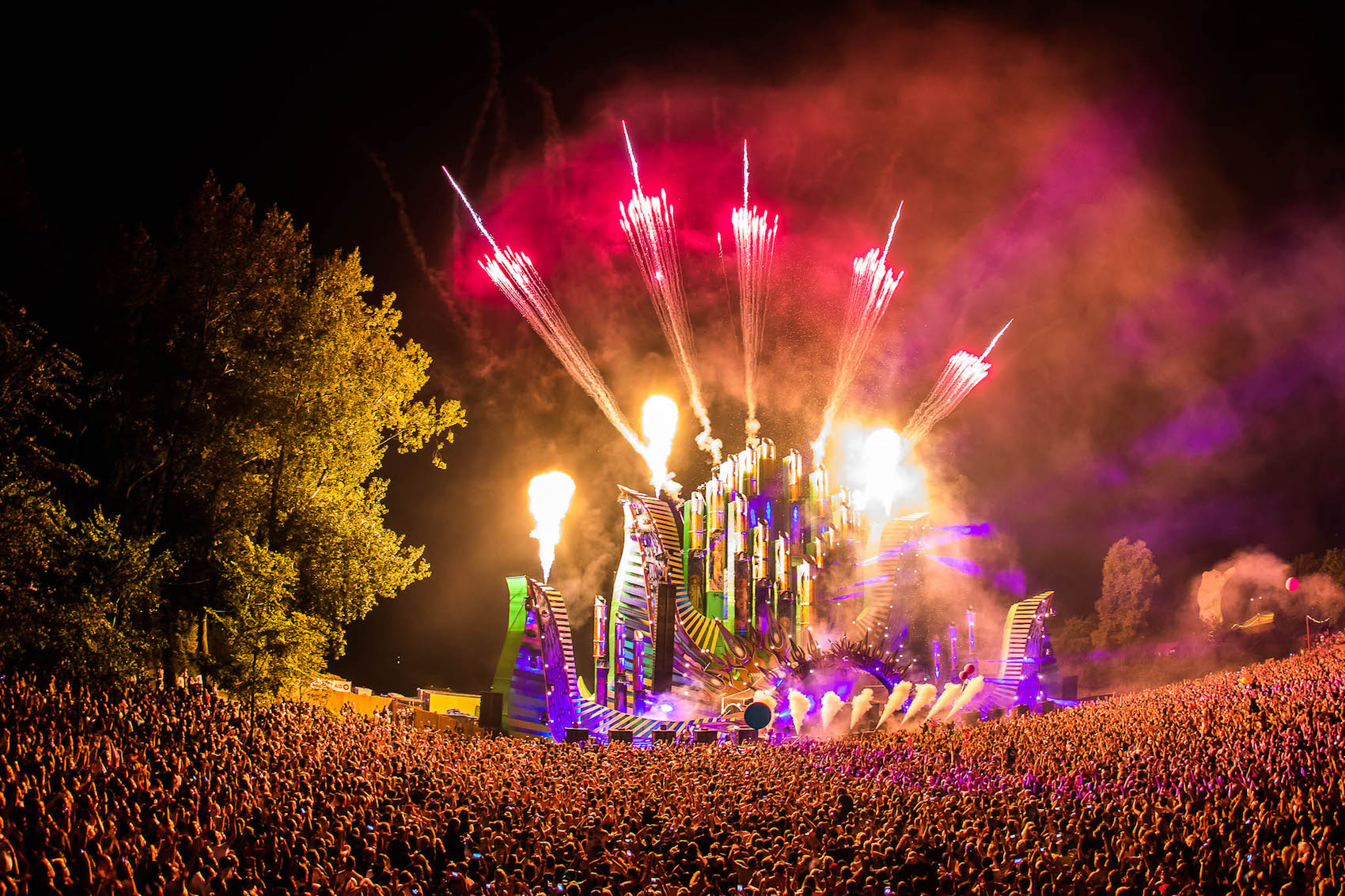 Mysteryland 2018 Firework